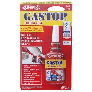 Sellante Fuerza Alta para Conexión de Gas Gastop x 10Gr