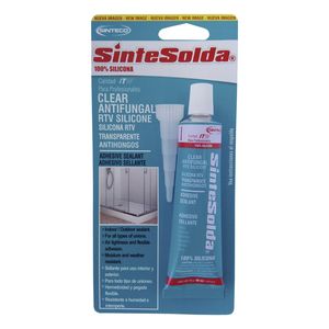 Silicona Transparente 28 Gr Sinteco