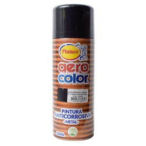 Aerocolor Anticorrosivo Negro  300Ml(12)