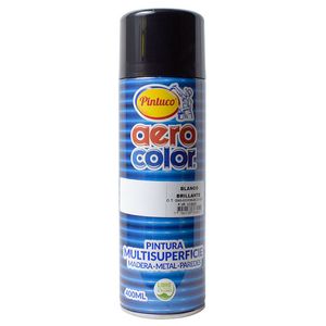 Aerocolor Laca Brillante Blanco 400Ml.