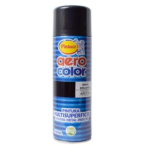Aerocolor Laca Brillante Negro 400Ml125002-16