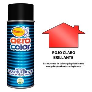 Aerocolor Laca Brillante Rojo Claro 300Ml (12)