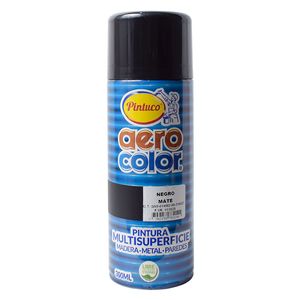 Aerocolor Laca Mate Negro    300Ml125012-8