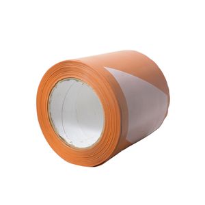 Cinta reflectiva 120mm x 80mts Naranja/Blanca