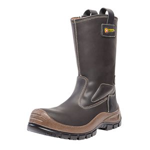 Bota soldador Welder café con puntera talla 38 Robusta