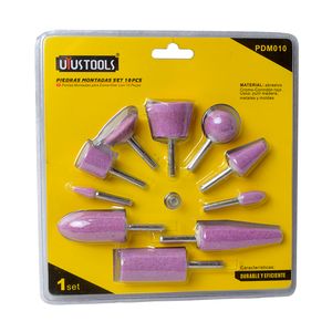 Juego de puntas montadas 10 piezas Uyustools PDM010