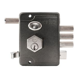 Cerradura de sobreponer 3 machos derecha gato 861 fortaleza