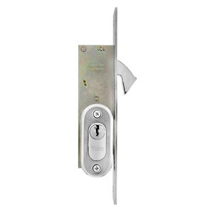 Cerradura de embutir pico loro doble cilíndro Yale 854
