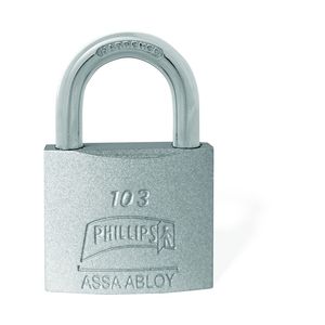 Candado de hierro 38mm phillips