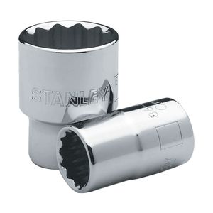 Dado/Cubo Estándar En Pulgadas 12Pt. Enc. 1/2"- 3/4" Stanley 4-88-817