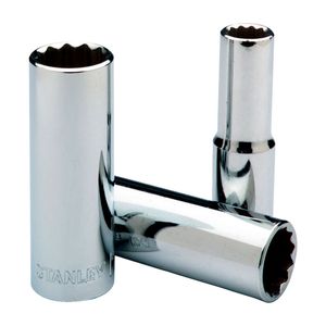 Dado/Cubo Largo En Pulgadas 12Pt. Enc. 1/2"- 9/16" Stanley 4-86-482