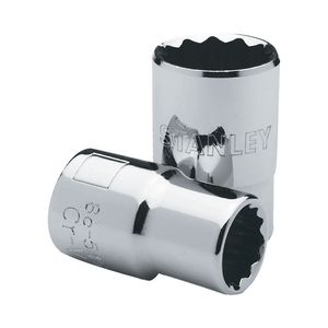 Dado/Cubo Estándar Métrico 12Pt. Enc. 1/2"- 11 Mm Stanley 4-86-543