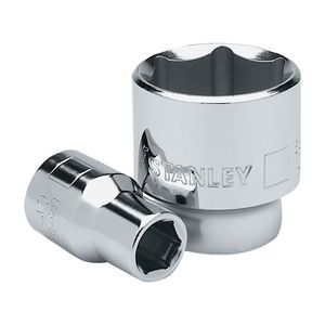 Dado/Cubo Estándar Métrico 6Pt. Enc. 1/2"- 8 Mm Stanley 4-86-508