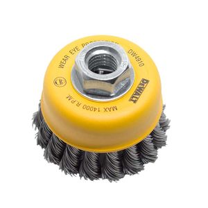 Cepillo De Copa Entorchada 3" x 5/8"-11 Dewalt DW4910