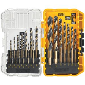 Juego De Brocas Oxido Negro y Oro 21 Piezas Dewalt DWA1181
