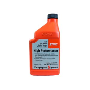Aceite sintetico 2 tiempos 1/8 galon Stilh