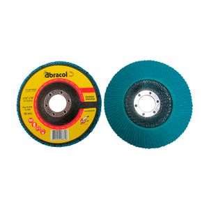 Disco Flap T29 Zr #80  De 4.1/2"X7/8" (10)