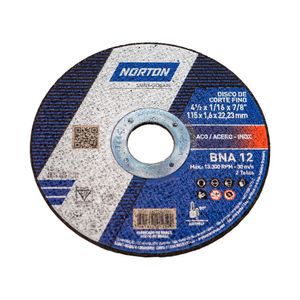 Disco Norton Bna12   4 1/2X1/16-T-1 Met(25)
