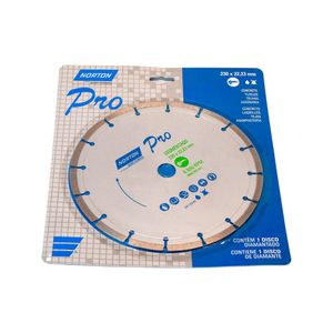 Disco Diamanatado -Norton-  Pro 9"Segmentado(1)