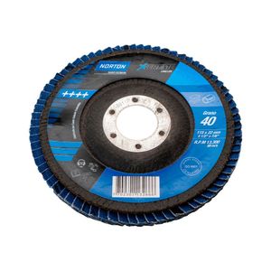 Disco Flap Xtreme  Zirconio 4-1/2" Z40 (10)Norton