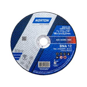 Disco Norton -Bna12 S/Fino 7 X1/16 Metal(25)