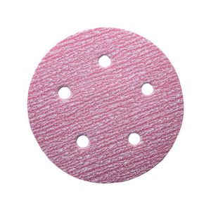 Disco Velcro Carborundum 5-X5 Huecos No.220  (100)(Ag)Vp