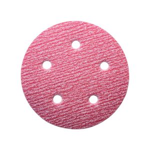 Disco Velcro Carborundum 5-X5 Huecos No.240  (100)(Vp)