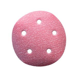 Disco Velcro Carborundum 5-X5 Huecos No.320  (100)