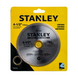 Disco Diamantado Continuo De 4-1/2" Stanley STA47451L