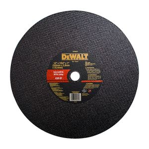 Disco Abrasivo Tipo 1 Para Tronzadora Corte Metal De 14" x 7/64" x 1" DW44640