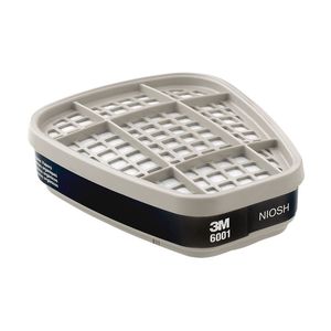 Cartucho Vapores Organicos 3M 6001 x 2 Unds
