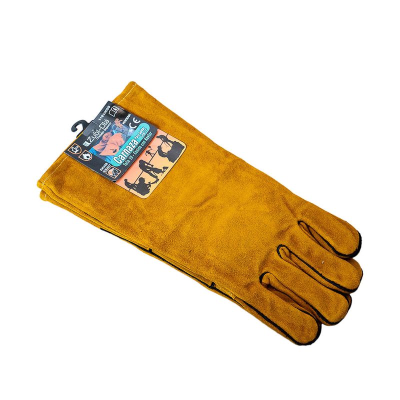 Guantes de carnaza y guantes de soldador