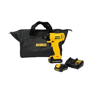 DEWALT - ATORNILLADOR DE IMPACTO DE 1/4 ION-LI 12V MAX*