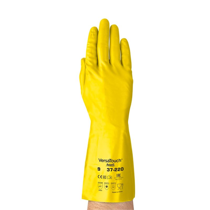 Guante-Nitrilo-Amarillo-AlphaTec-Talla-9-Ansell-37-220