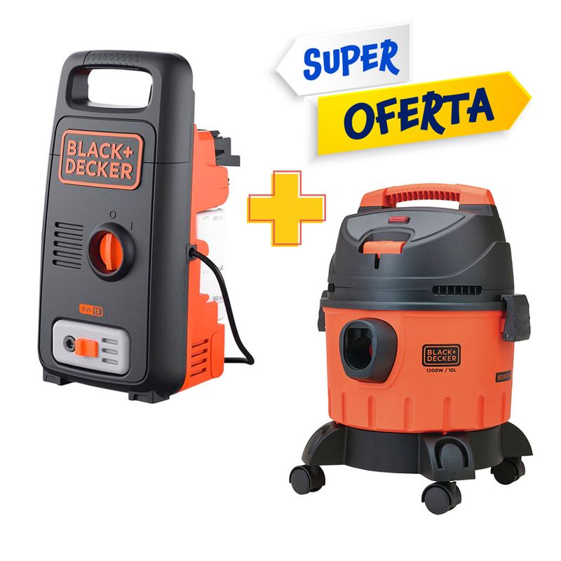 Hidrolavadora-1450-Psi-1300W--Aspiradora-Domestica-1200W-BlackDecker