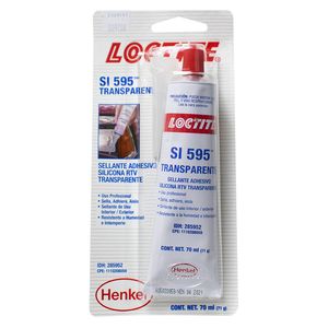 Silicona Transparente  Loctite 595 x 70 Ml