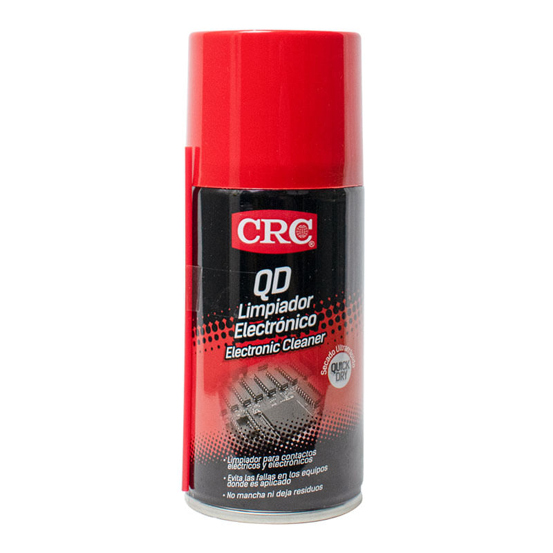 QD Limpiador Electrónico CRC x 150 cc: Potencia la Limpieza y Mantenimiento  de tus Componentes Electrónicos
