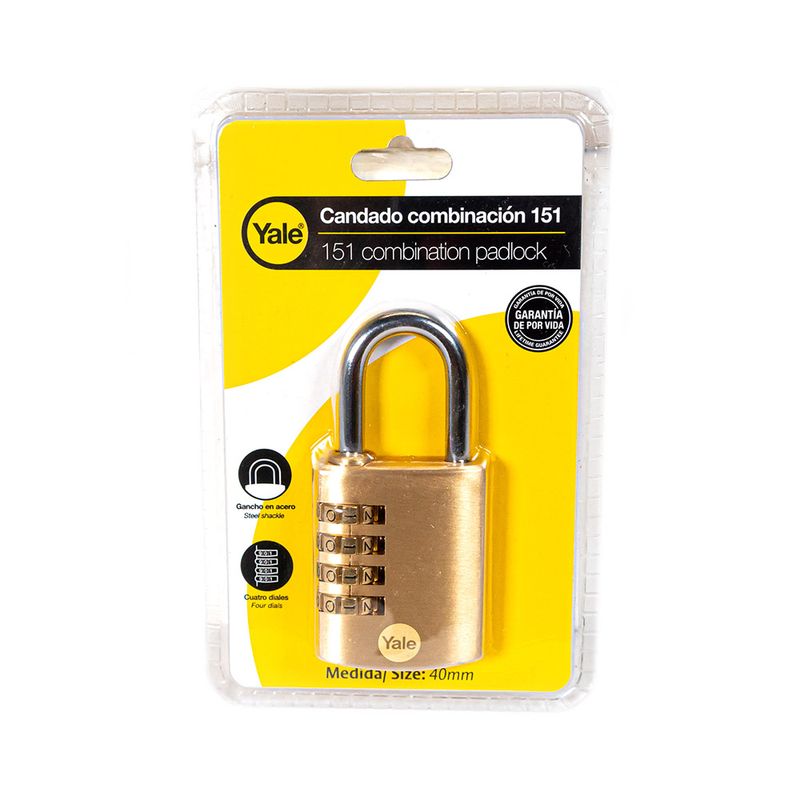Candado-de-clave-bronce-40mm-Yale-8502
