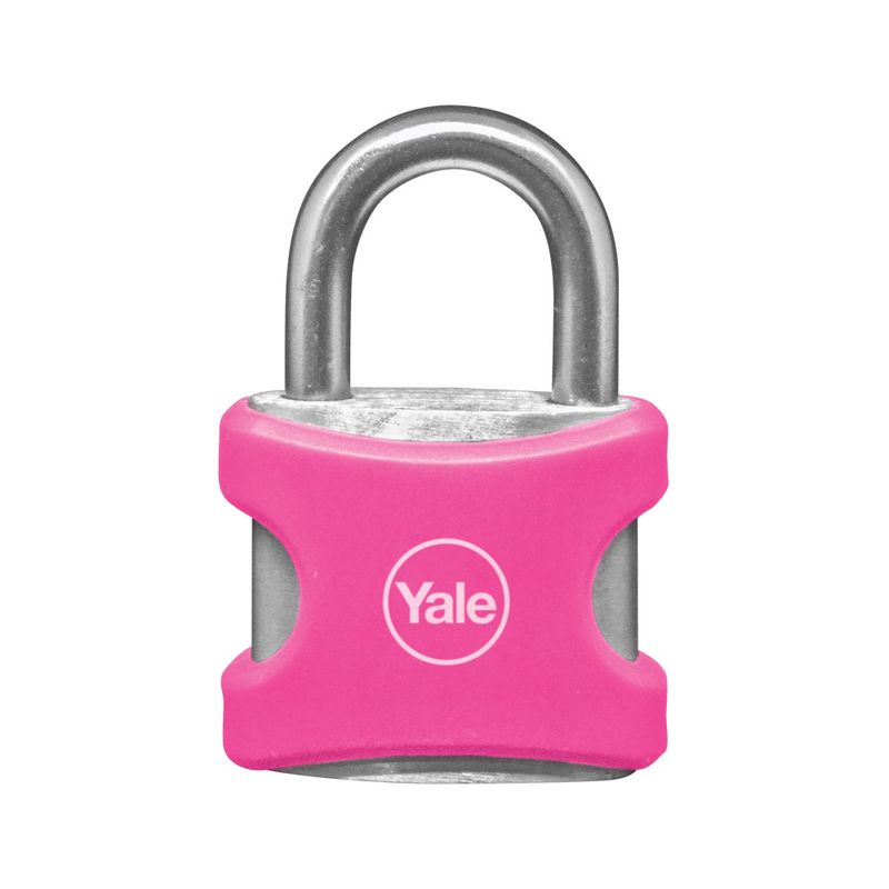 Candado-encauchetado-YE3-25mm-aluminio-fucsia-Yale-8861