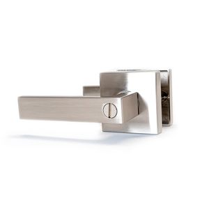 Cerradura de manija para baño cromada Yale 9054