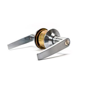 Cerradura de manija para baño cromada Yale 6478