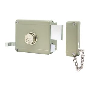 Cerradura sobreponer doble macho con cadena derecha Yale 31610
