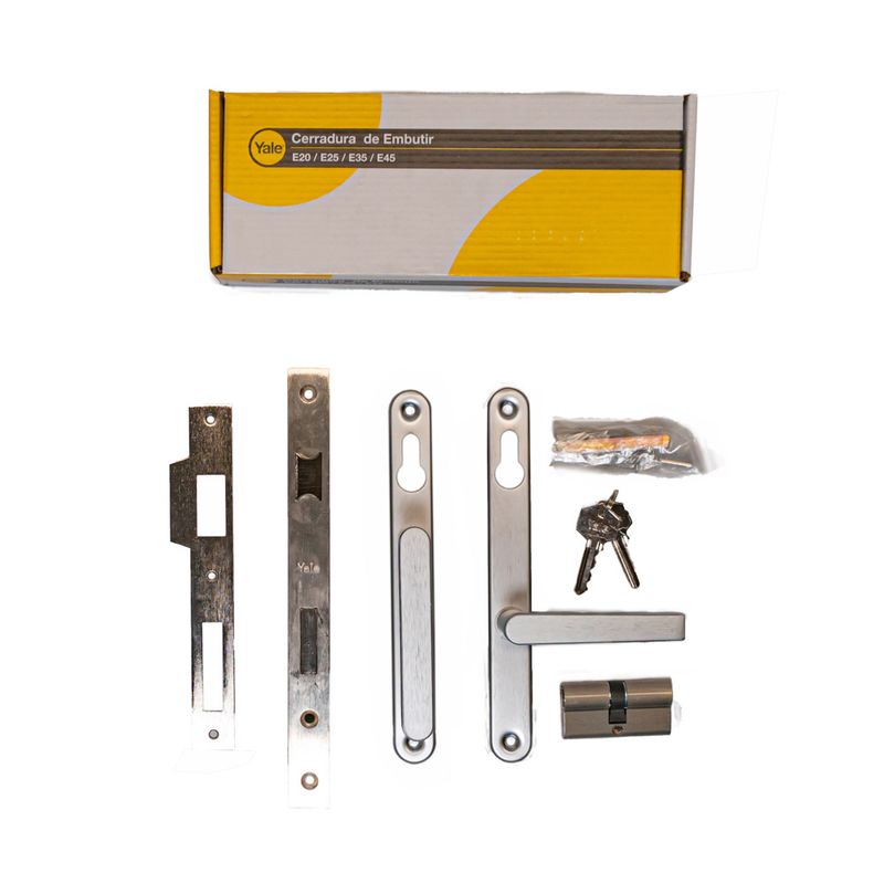 Cerradura-incrustar-con-manija-cromada-Yale-E35E