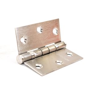 Bisagra nudo inoxidable 3" x 3 und calibre 16 Induma