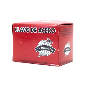Clavo acero estriado vertical 1-1/2" x libra C. A Mejia