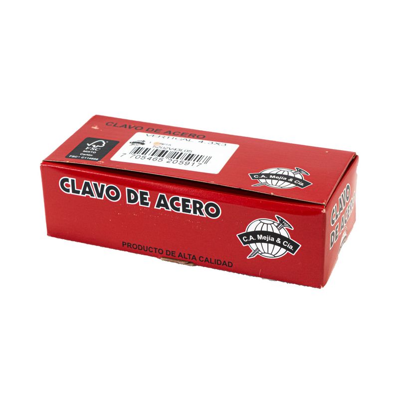 Clavo-acero-estriado-vertical-3-x-libra-C-A-Mejia