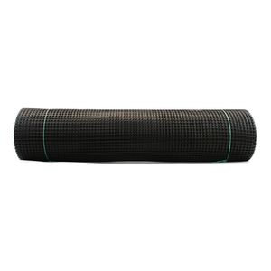 Rollo malla plástica 12 x 12mm 1mt x 30mt negra