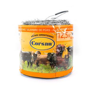 Alambre de Pua Calibre 12.5 Rollo x 350 Metros