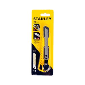 Cuchilla Retráctil Basic Snap-Off Bloqueo Tipo Dial 18mm Stanley STHT10321-840