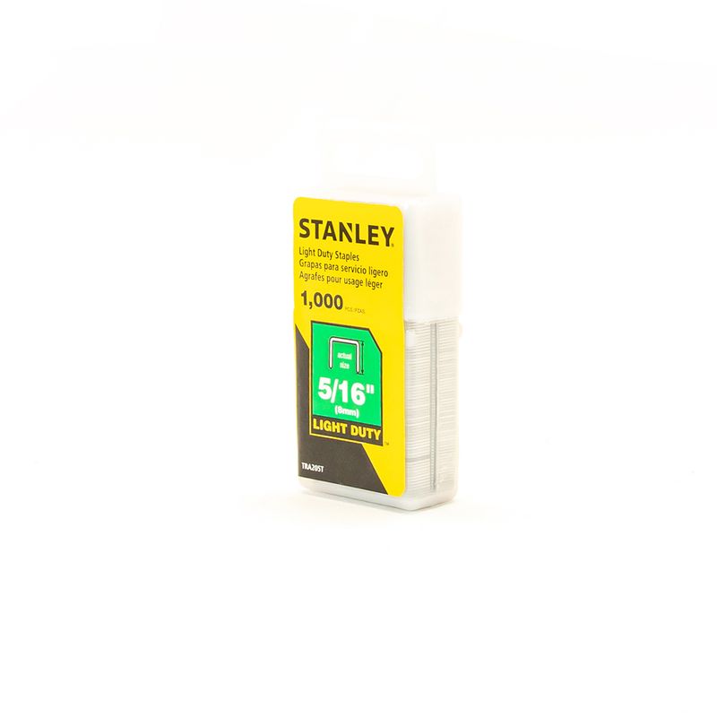 1000-Grapas-Para-Trabajo-Liviano-De-516-Pulg-Stanley-TRA205T